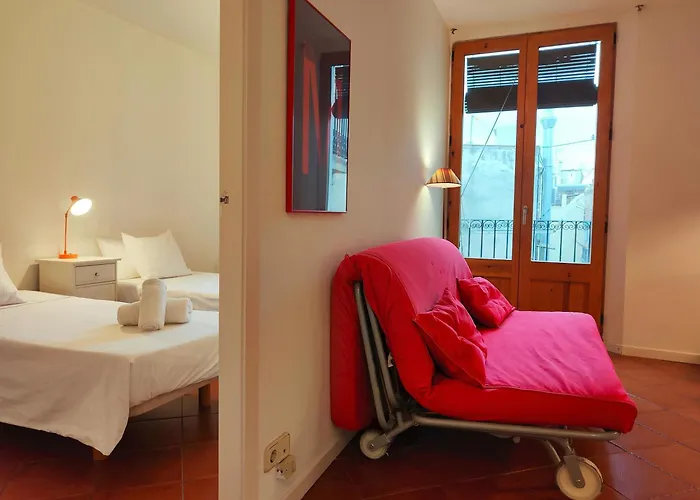 R.g. Tranquil 1br Apt. 2beds. La Rambla Appartamento