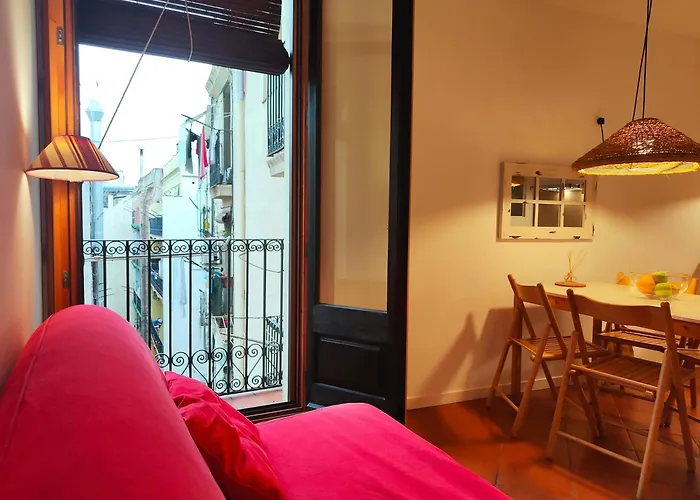 Appartamento R.g. Tranquil 1br Apt. 2beds. La Rambla Barcellona