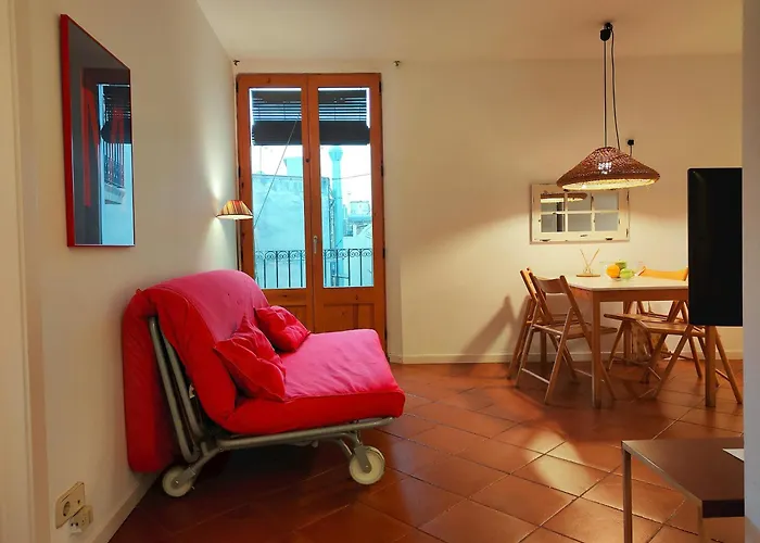 R.g. Tranquil 1br Apt. 2beds. La Rambla Daire Barselona